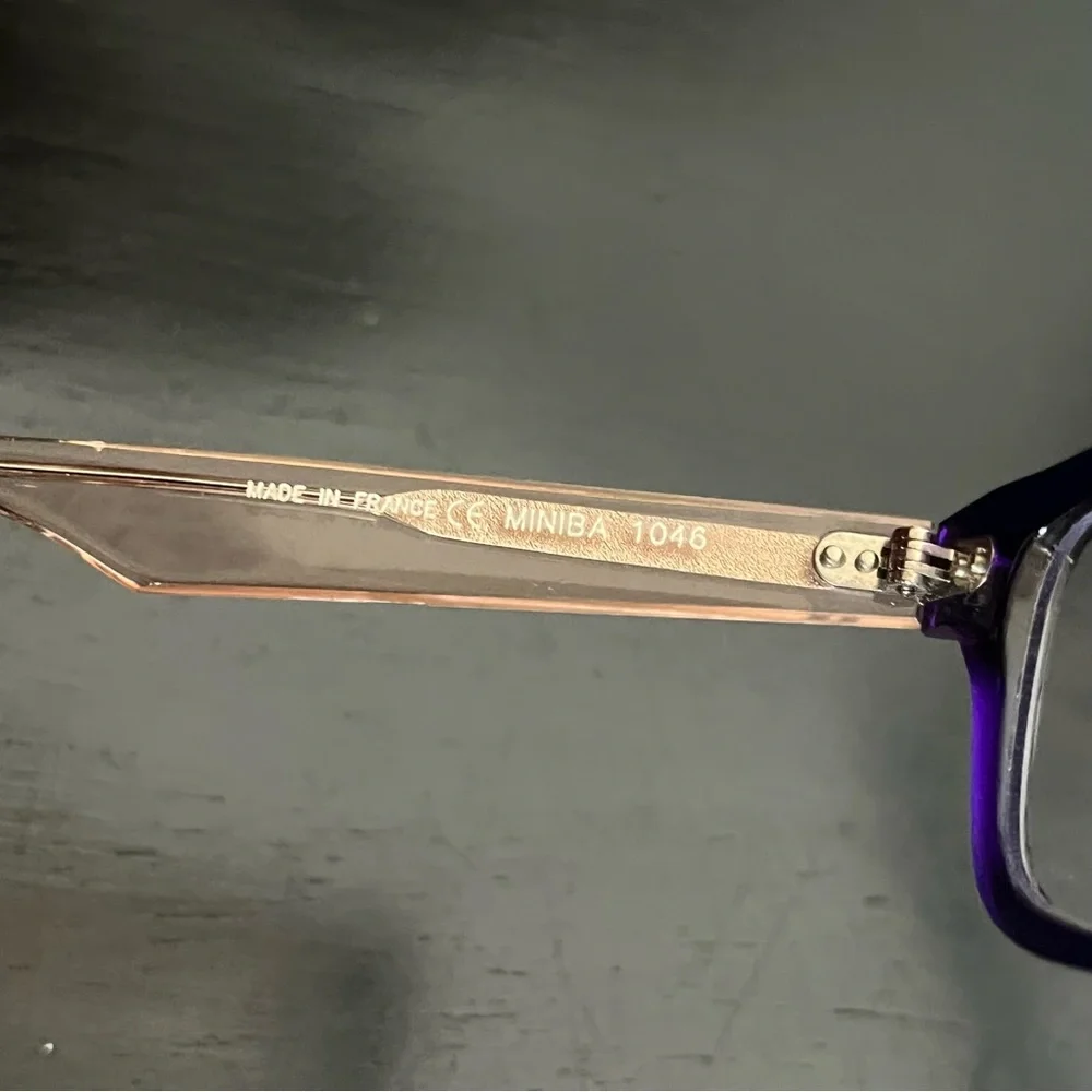 Elegant Purple Women's Glasses - Picture 4 of 6